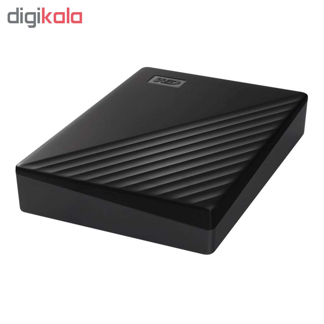 هارد اکسترنال وسترن دیجیتال مدل My Passport ظرفیت دو ترابایت دارای رابط USB Type-A 3.2