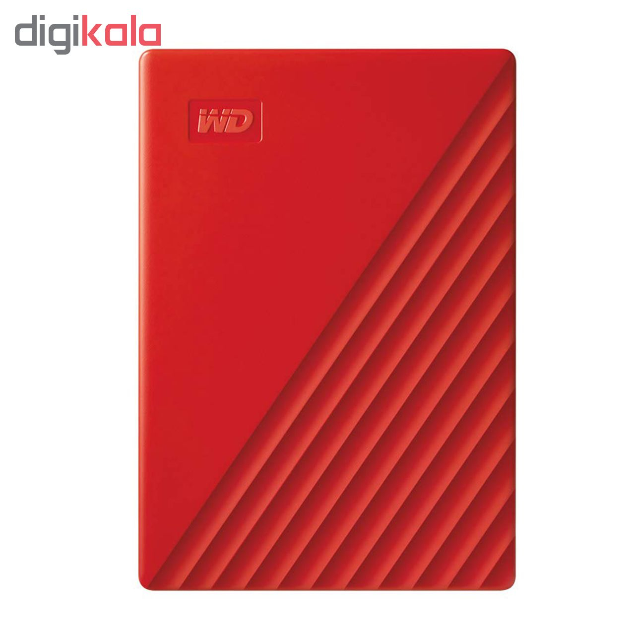 هارد اکسترنال وسترن دیجیتال مدل My Passport ظرفیت دو ترابایت دارای رابط USB Type-A 3.2