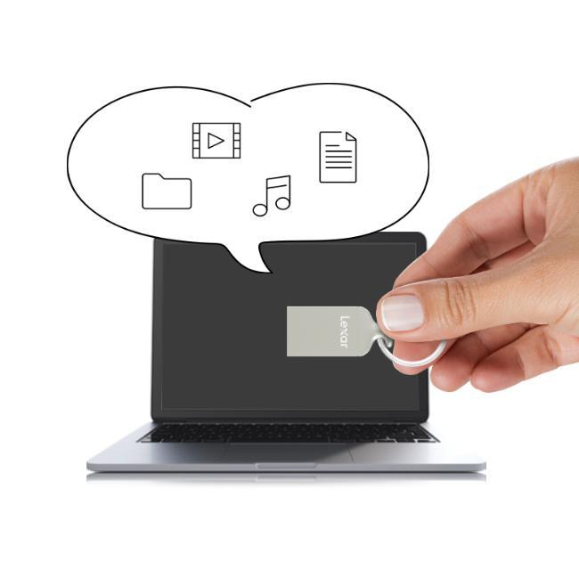 فلش مموری لکسار مدل JUMPDRIVE M22 ظرفیت 32 گیگایایت
