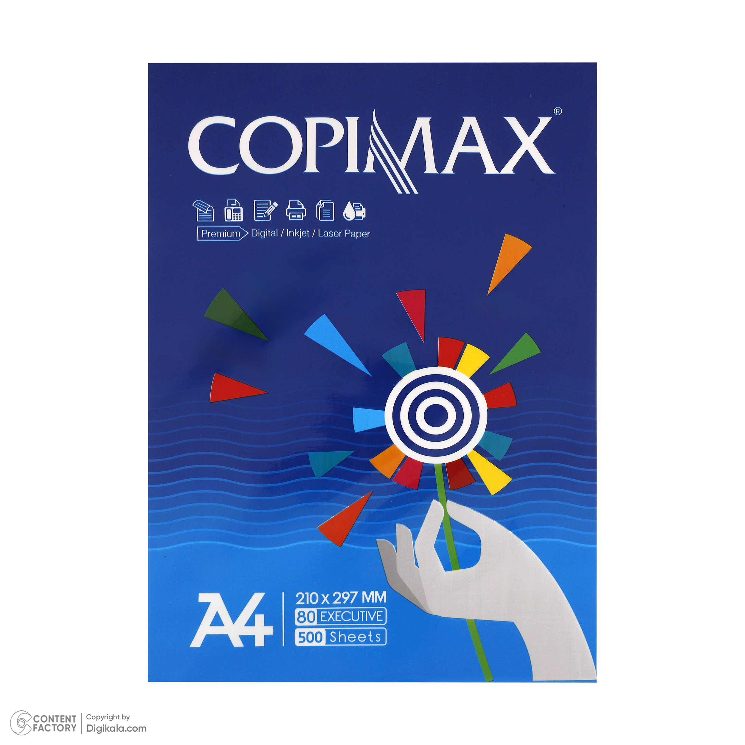 کاغذ A4 کپی مکس کد 001 بسته 500 عددی