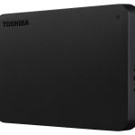 هارد اکسترنال توشیبا مدل Canvio Basics ظرفیت دو ترابایت دارای رابط USB Type-A 3.0