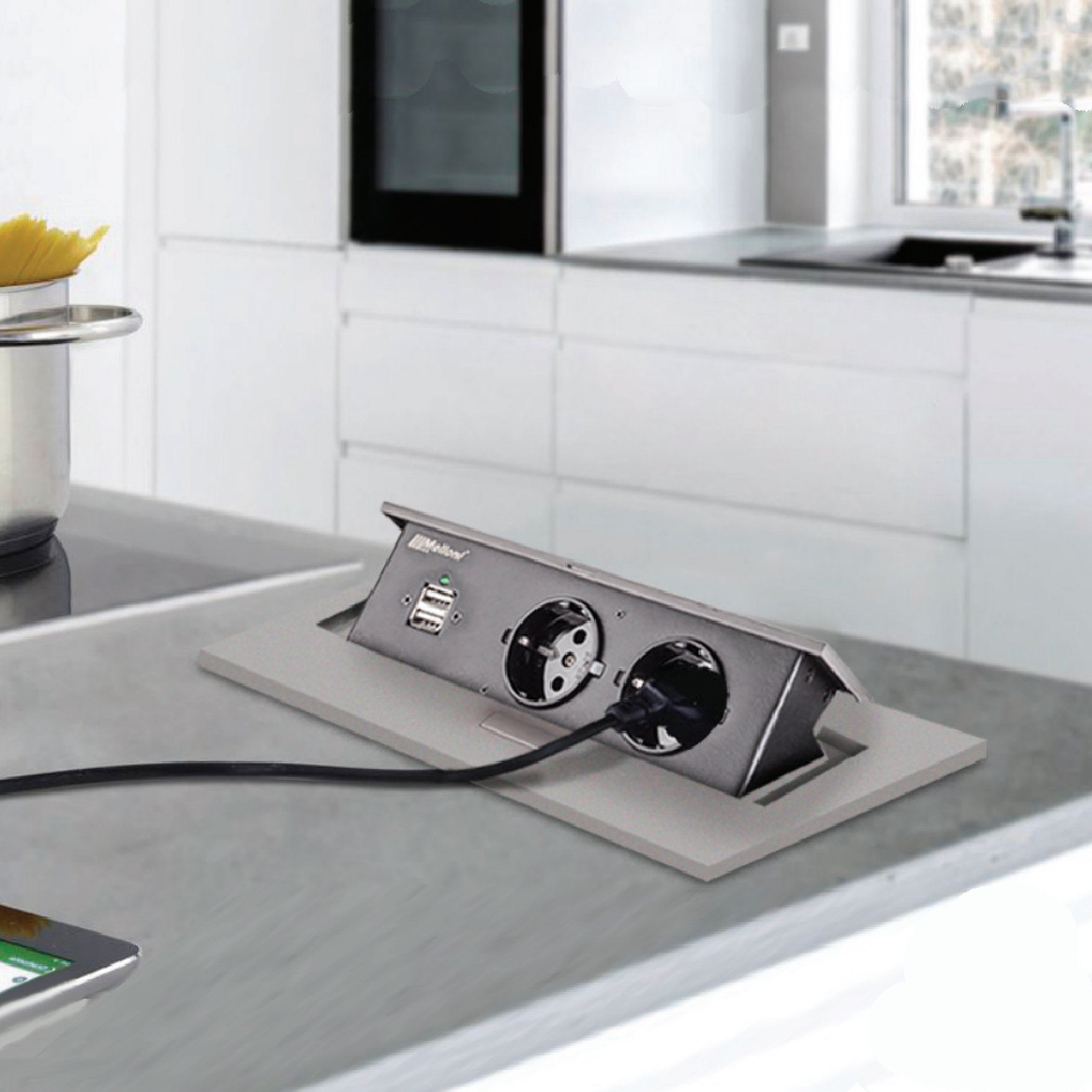 پریز توکار ملونی مدل 10017