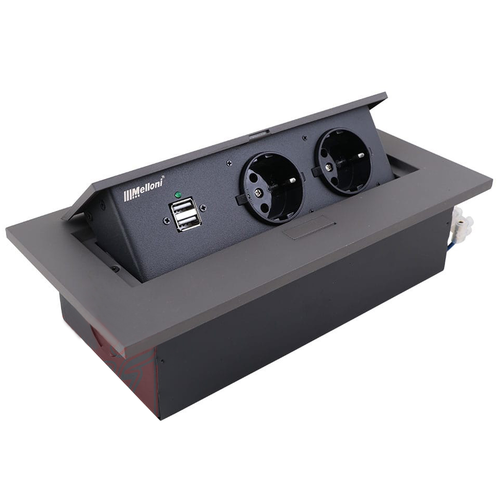 پریز توکار ملونی مدل 10017