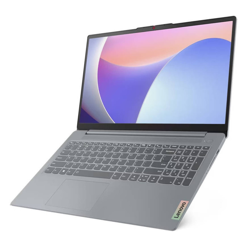 لپ‌تاپ لنوو مدل IdeaPad Slim 3 15IRH8 با پردازنده Core i5-13420H، رم LPDDR5 8GB فرکانس 4800MHz، حافظه SSD با ظرفیت 512GB، نمایشگر 15.6 اینچ IPS با وضوح Full HD