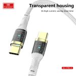 کابل USB-C ارلدام مدل EC-179C-C 100W طول 1 متر