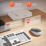 کیبورد و ماوس بیسیم آئولا مدل AC308