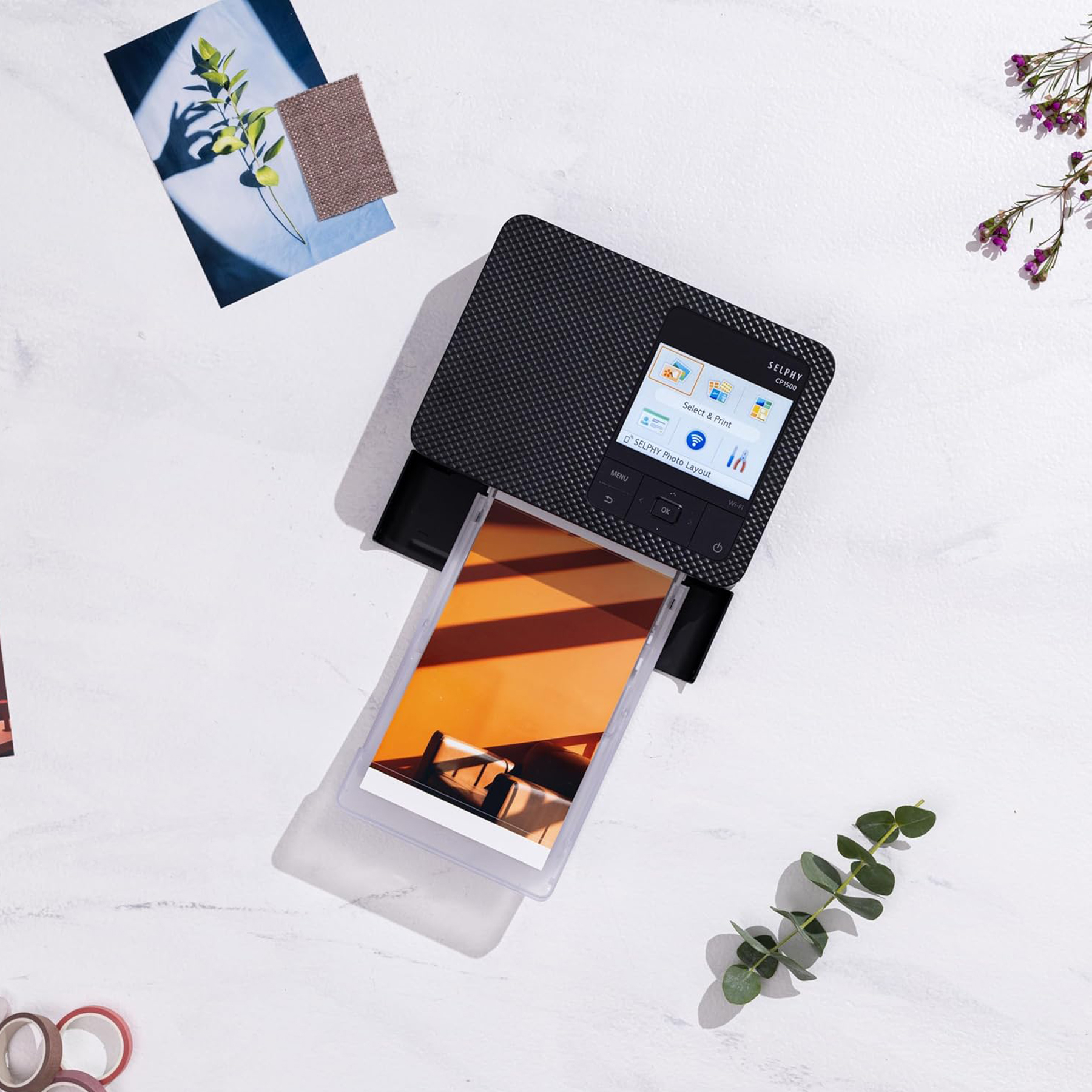 پرینتر چاپ عکس کانن مدل SELPHY CP1500