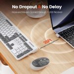 کیبورد و ماوس بیسیم آئولا مدل AC308