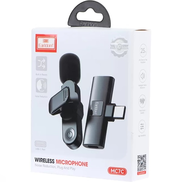 میکروفن بی سیم ارلدام مدل E-MC7C