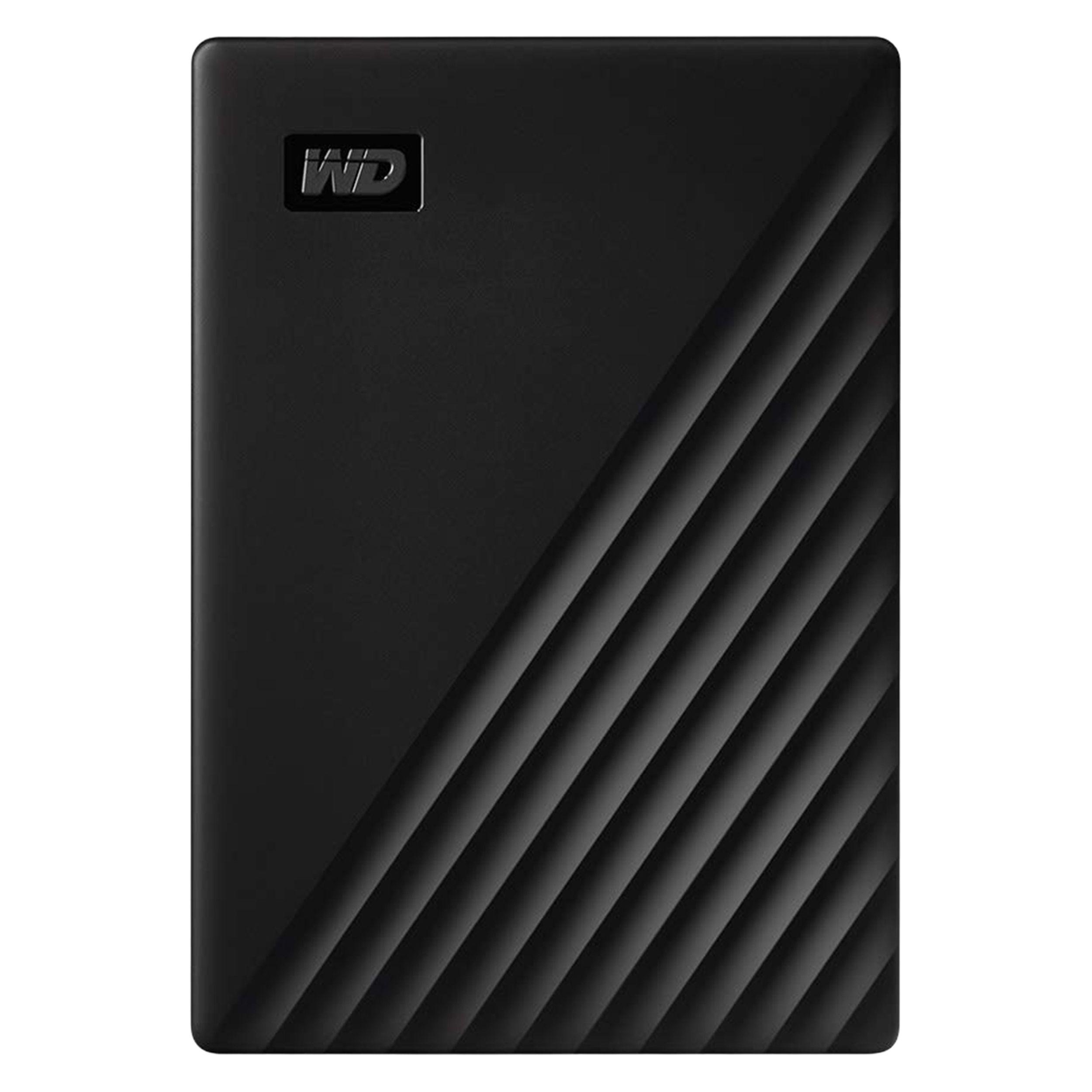هارد اکسترنال وسترن دیجیتال مدل My Passport ظرفیت دو ترابایت دارای رابط USB Type-A 3.2