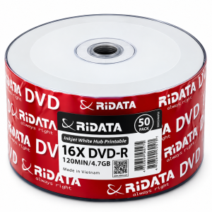 دی وی دی خام ری دیتا پرینتیبل Ridata DVD-R بسته 50 عددی